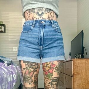 american eagle mom shorts
